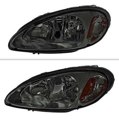 Spec-D 01-05 Chrysler PT Cruiser OE Style Chrome/ Smoked Headlights
