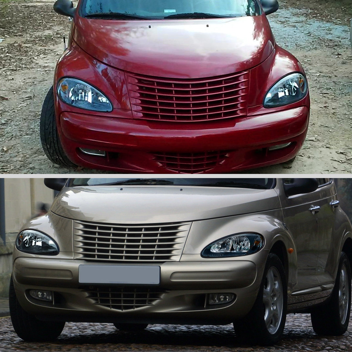 Spec-D 01-05 Chrysler PT Cruiser OE Style Headlights Black