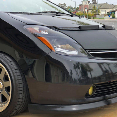 Spec-D 06-09 Prius OE Style with Amber Reflector Headlights Black