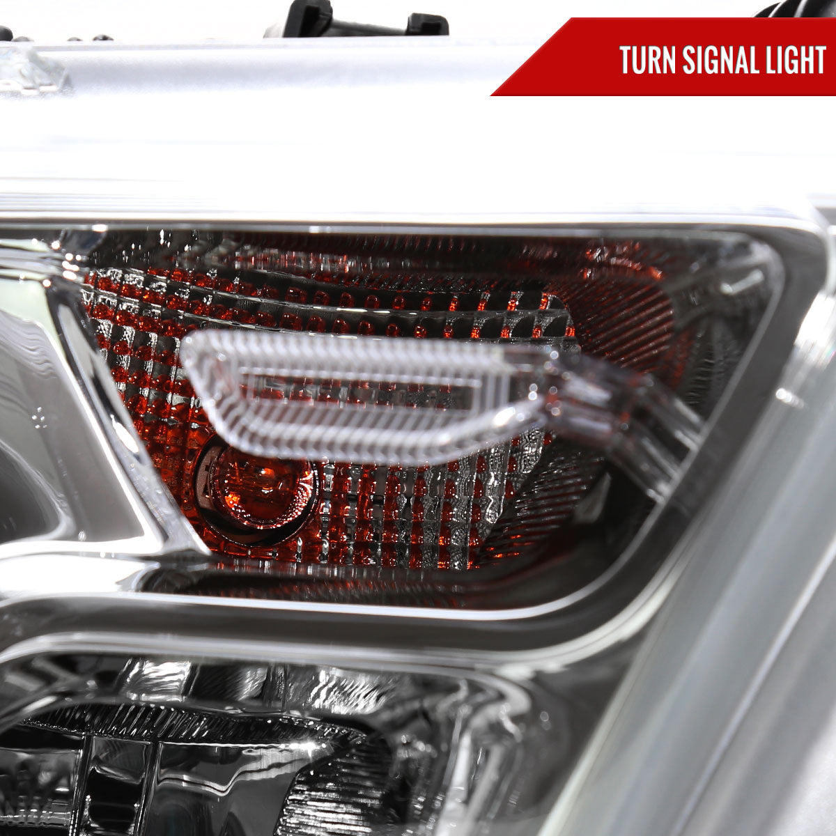 Spec-D 19-24 Ram 1500 Passenger Headlight Chrome Replacement