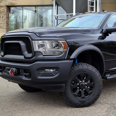 Spec-D 19-24 Ram 2500 3500 4500 5500 LED Bar Headlights Chrome
