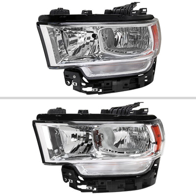 Spec-D 19-24 Ram 2500 3500 4500 5500 Headlights OEM Style Chrome
