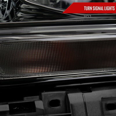 Spec-D 19-24 Ram 2500-5500 Headlights Factory Style Chrome/Smoked