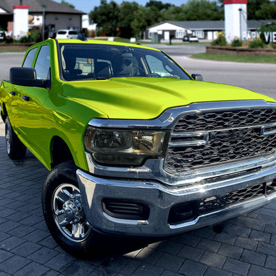 Spec-D 19-24 Ram 2500-5500 Headlights Factory Style Chrome/Smoked