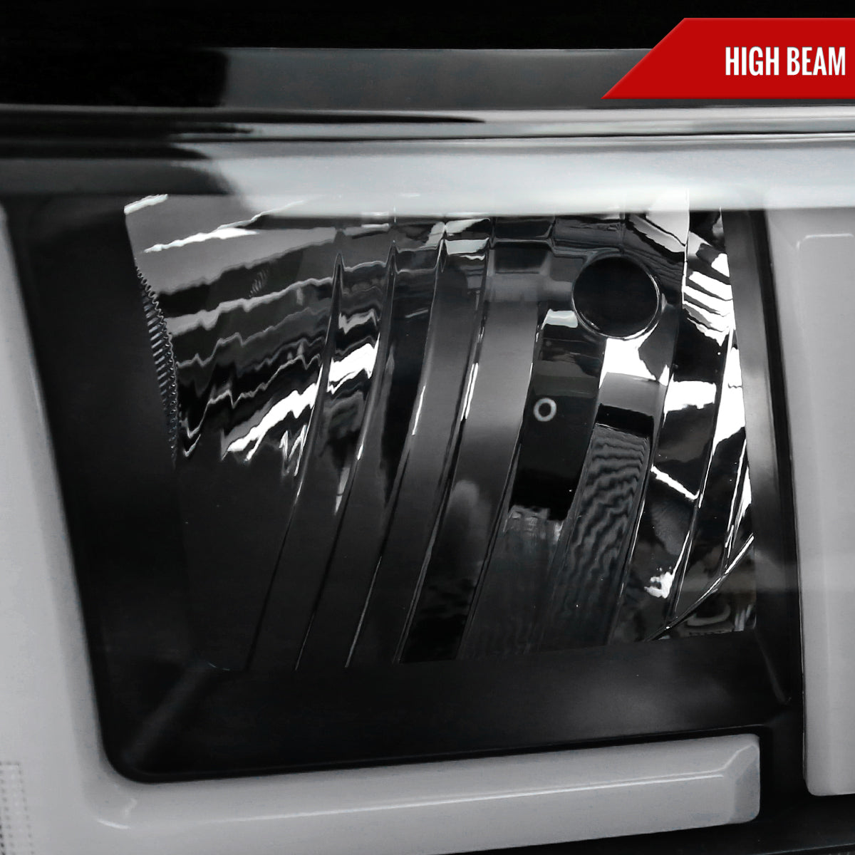 Spec-D 19-24 Ram 2500-5500 Headlights LED Bar OEM Style Matte Black