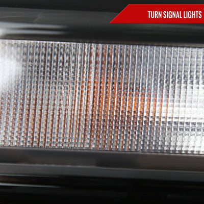 Spec-D 19-24 Ram 2500/3500 Passenger Headlight Black Replacement