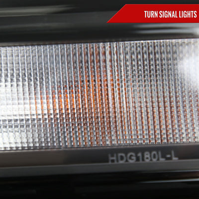 Spec-D 19-24 Ram 2500 3500 4500 5500 Headlights OEM Style Black
