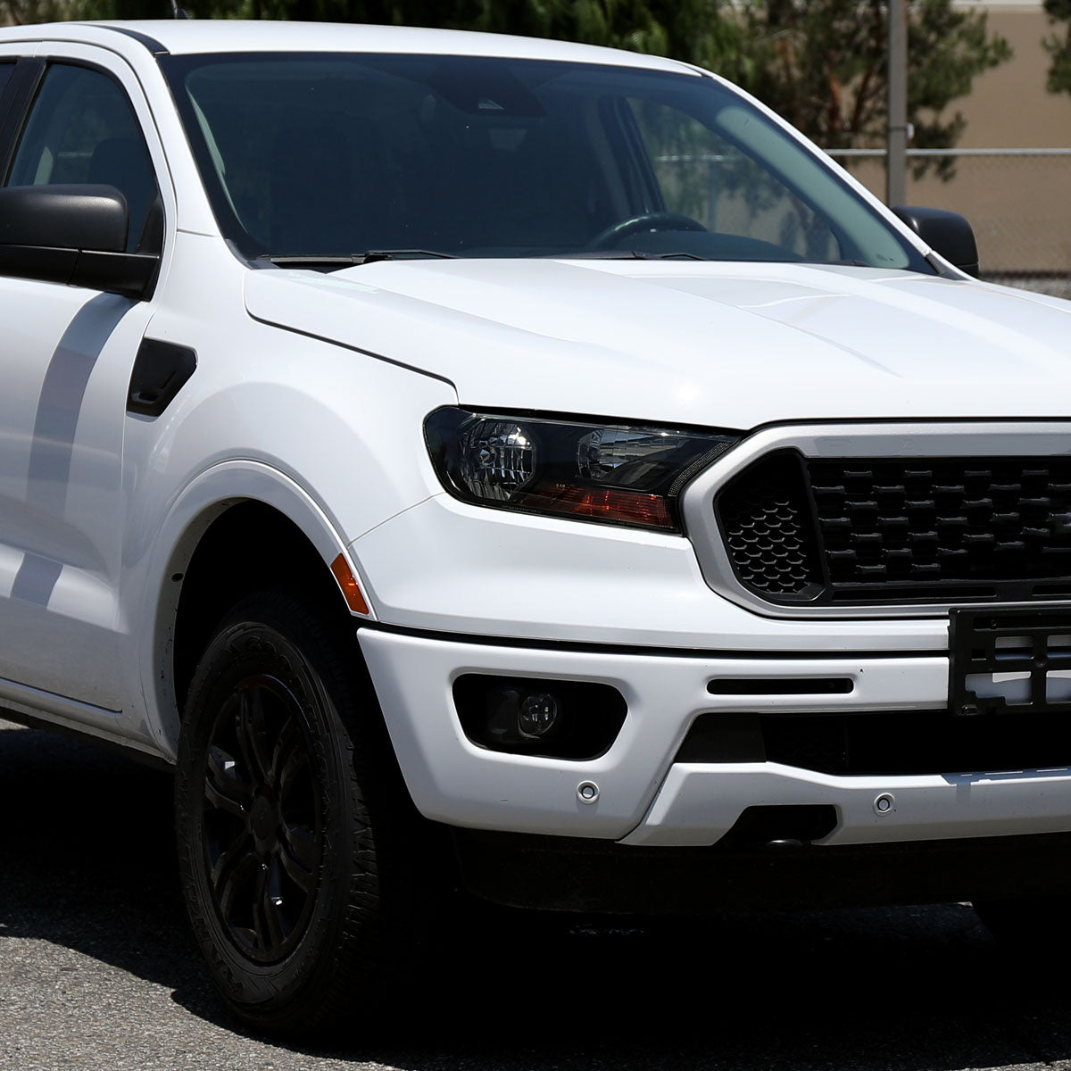 Spec-D 19-22 Ranger XL/XLT OE Style Halogen Black /Smoked Headlights