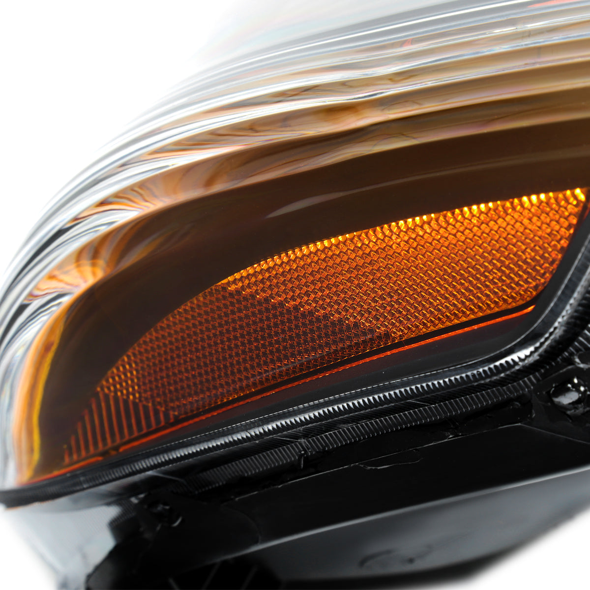 Spec-D 01-03 Toyota RAV4 Headlights OEM Style Matte Black/Clear