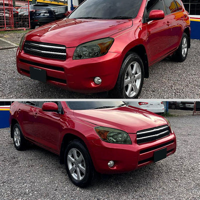 Spec-D 06-08 RAV4 OE Style Chrome w/ Smoked Lens Headlights