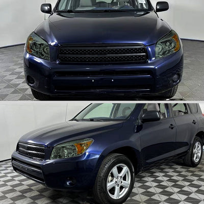 Spec-D 06-08 RAV4 OE Style Chrome w/ Smoked Lens Headlights