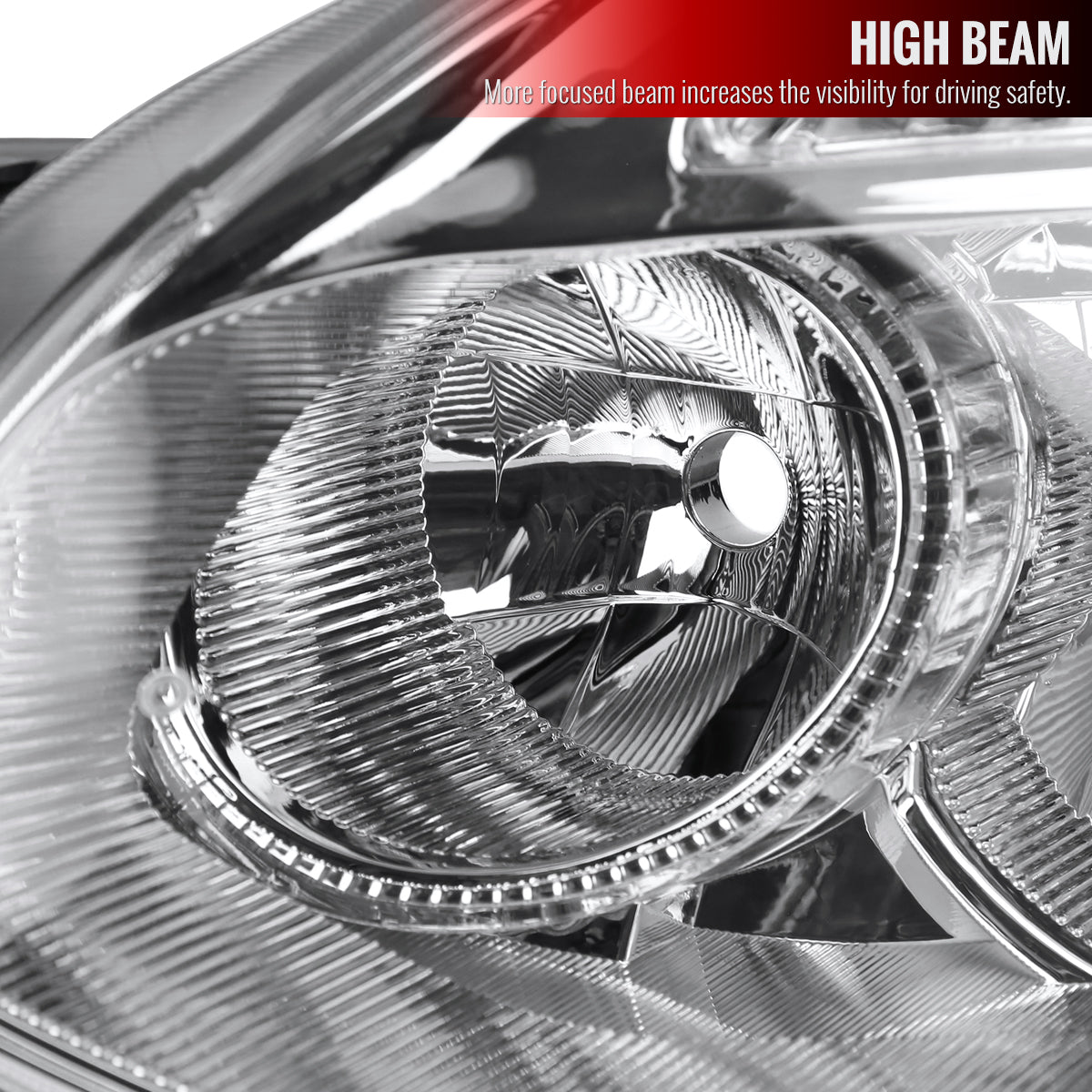 Spec-D 08-13 Rogue/14-15 Rogue Select Headlights OEM Style Chrome