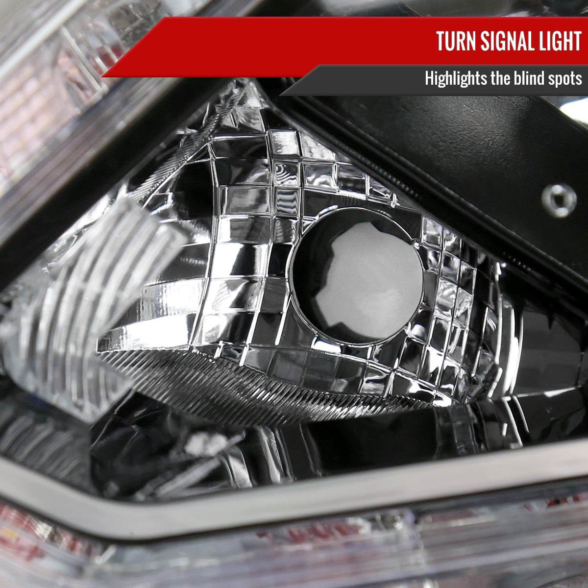 Spec-D 14-16 Nissan Rogue Driver LED Black Replacement