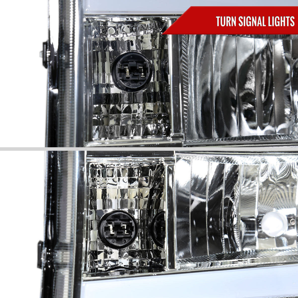 Spec-D 07-13 GMC Sierra 1500/07-14 1500HD 2500HD 3500HD Bar Headlights