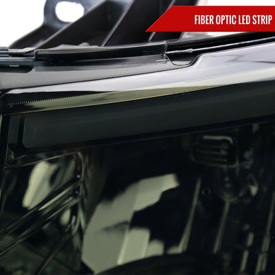 Spec-D 07-13 Silverado 1500 2500HD 3500HD Headlights Smoked