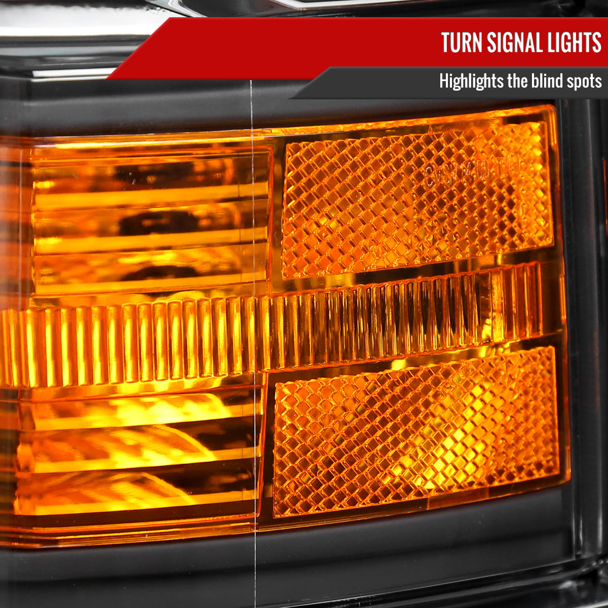 Spec-D 14-15 Chevy Silverado 1500 Headlights OEM Style Black