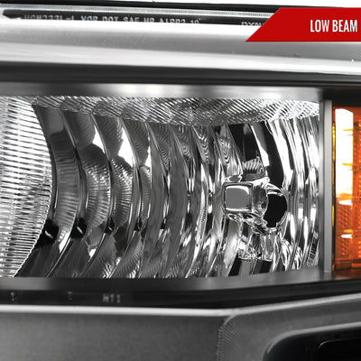 Spec-D 19-21 Chevy Silverado 1500 Projector Headlights OEM Style Black