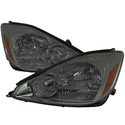 Spec-D 04-05 Toyota Sienna Headlights OEM Style Smoked/Amber