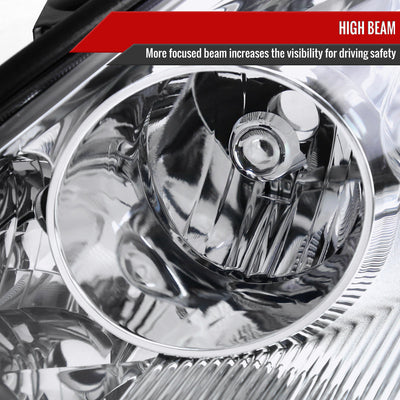 Spec-D 06-10 Sienna OEM OEM Style Driver/Left Headlights Chrome