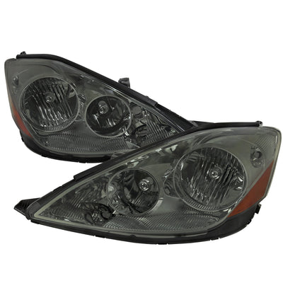 Spec-D 06-10 Sienna Headlights OEM Style Amber Reflector Chrome/Smoked