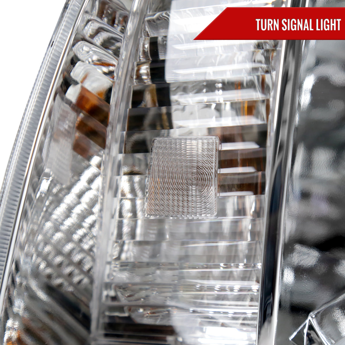 Spec-D 05-11 Tacoma LED Bar Headlights OEM Style Chrome
