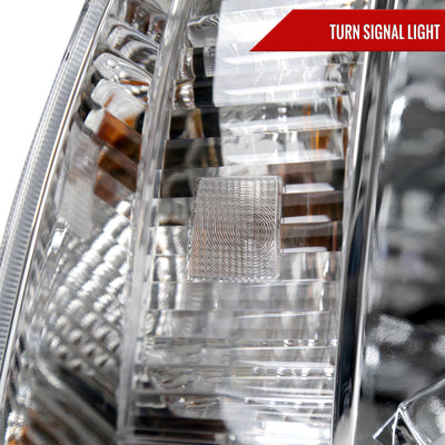 Spec-D 05-11 Tacoma LED Bar Headlights OEM Style Chrome