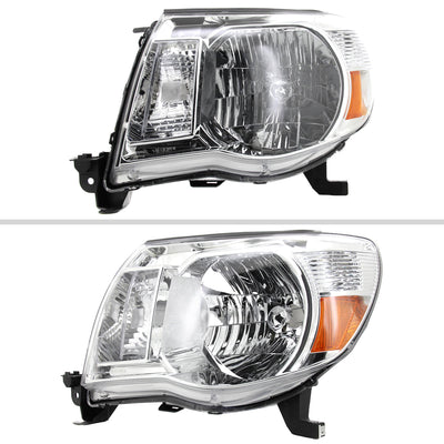 Spec-D 05-11 Toyota Tacoma Headlights OEM Style Chrome