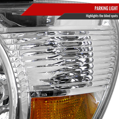 Spec-D 05-11 Toyota Tacoma Headlights OEM Style Chrome
