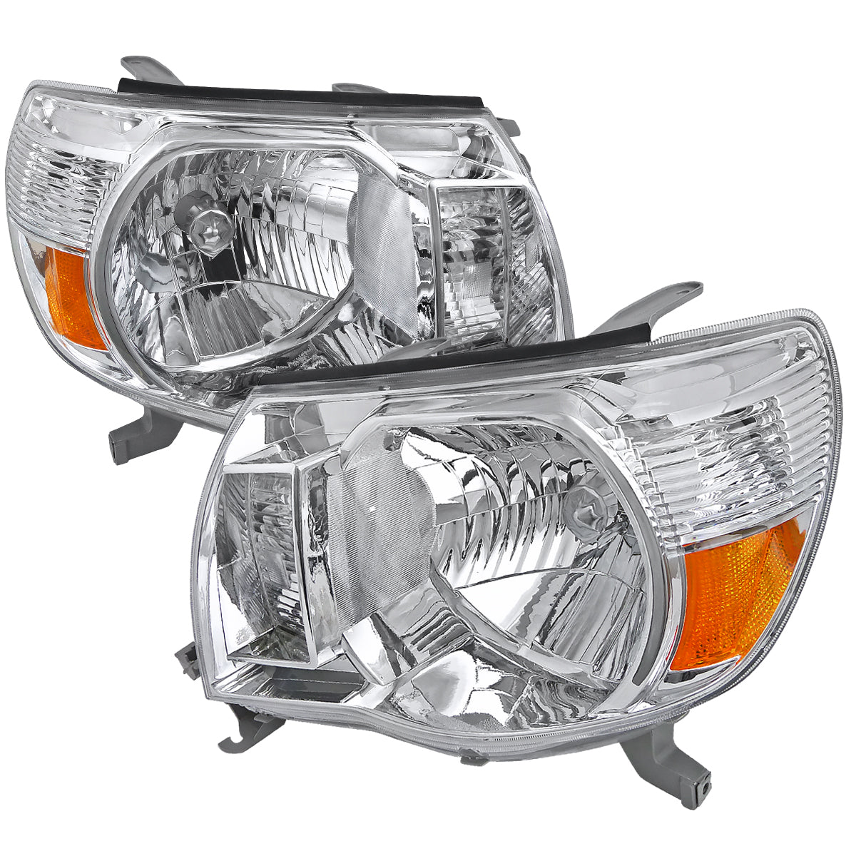Spec-D 05-11 Toyota Tacoma Headlights OEM Style Chrome