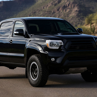 Spec-D 12-15 Tacoma Bar OEM Style with Headlights Chrome