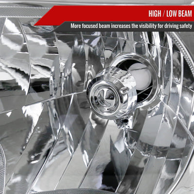 Spec-D 12-2015 Toyota Tacoma OEM OEM Style Headlights Chrome