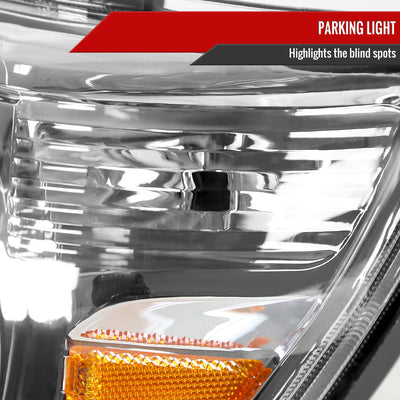 Spec-D 12-2015 Toyota Tacoma OEM OEM Style Headlights Chrome
