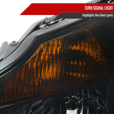 Spec-D 04-15 Nissan Titan 04-07 Armada Headlights Chrome/Smoked