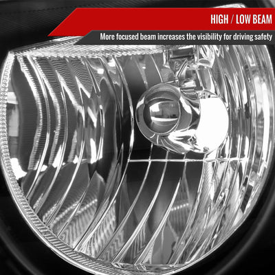 Spec-D 05-07 Chrysler Town & Country Headlights OEM Style Black