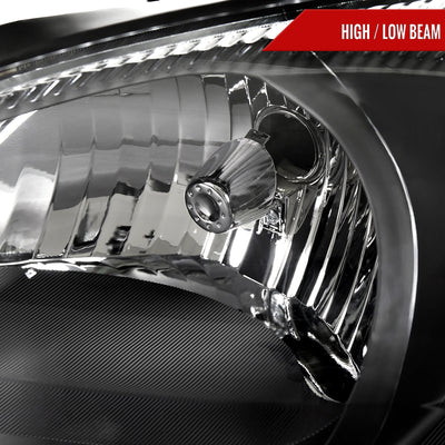 Spec-D 00-07 Ford Taurus OE Headlights Without Centennial - Black