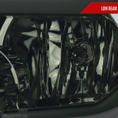 Spec-D 07-13 Tundra/08-17 Sequoia Headlights LED Tube Smoked