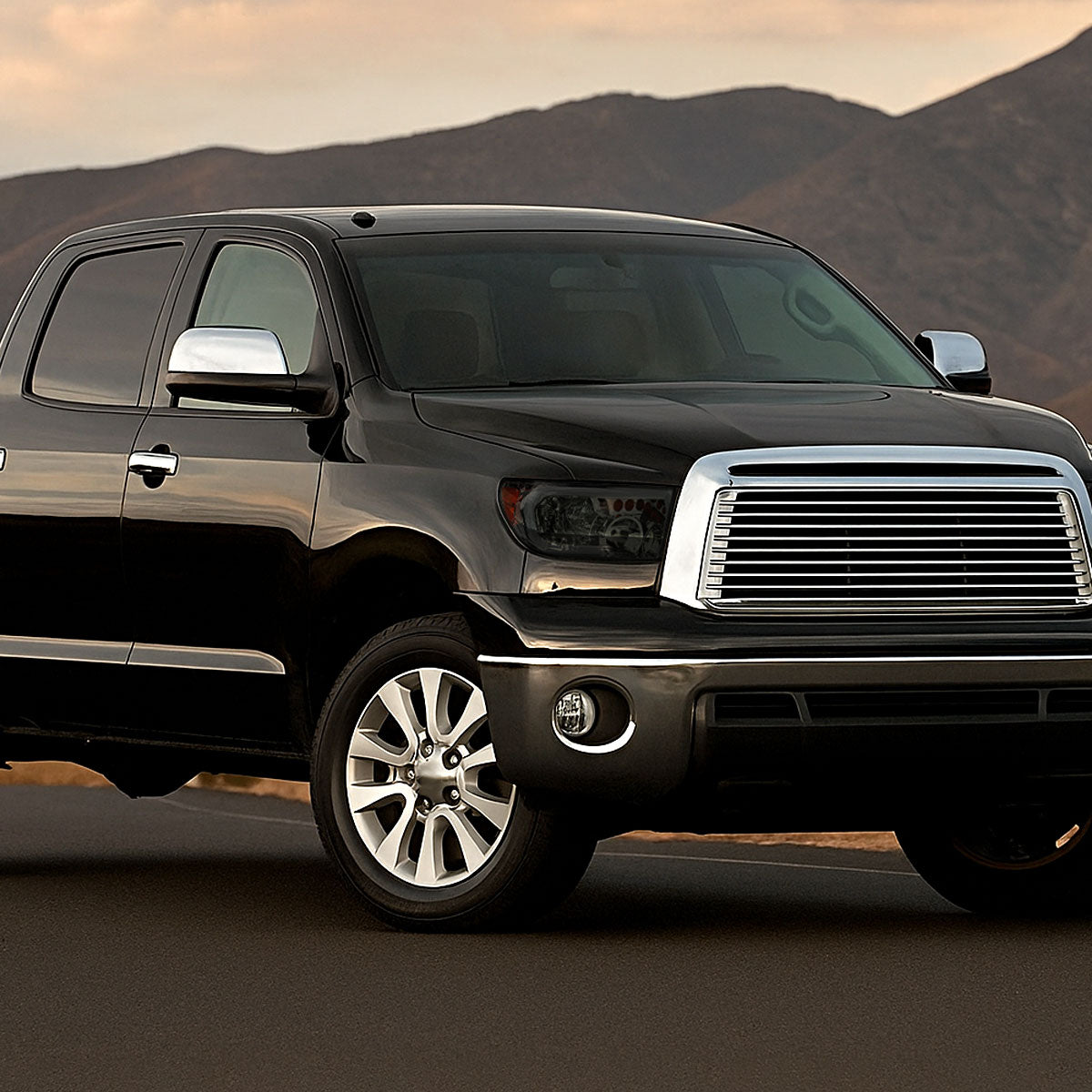 Spec-D 07-13 Tundra/08-17 Sequoia Headlights LED Tube Smoked