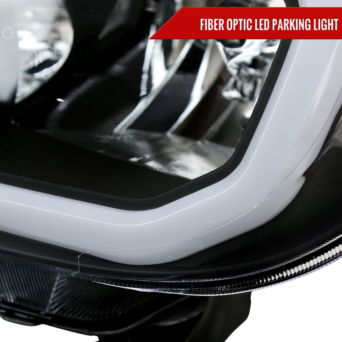 Spec-D 07-13 Tundra/08-17 Sequoia Headlights Retro Tube style Black
