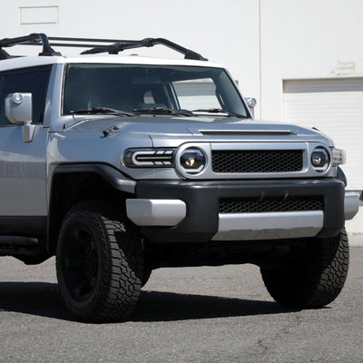 Spec-D 07-14 Toyota FJ Cruiser Headlights Full LED Sequential Black