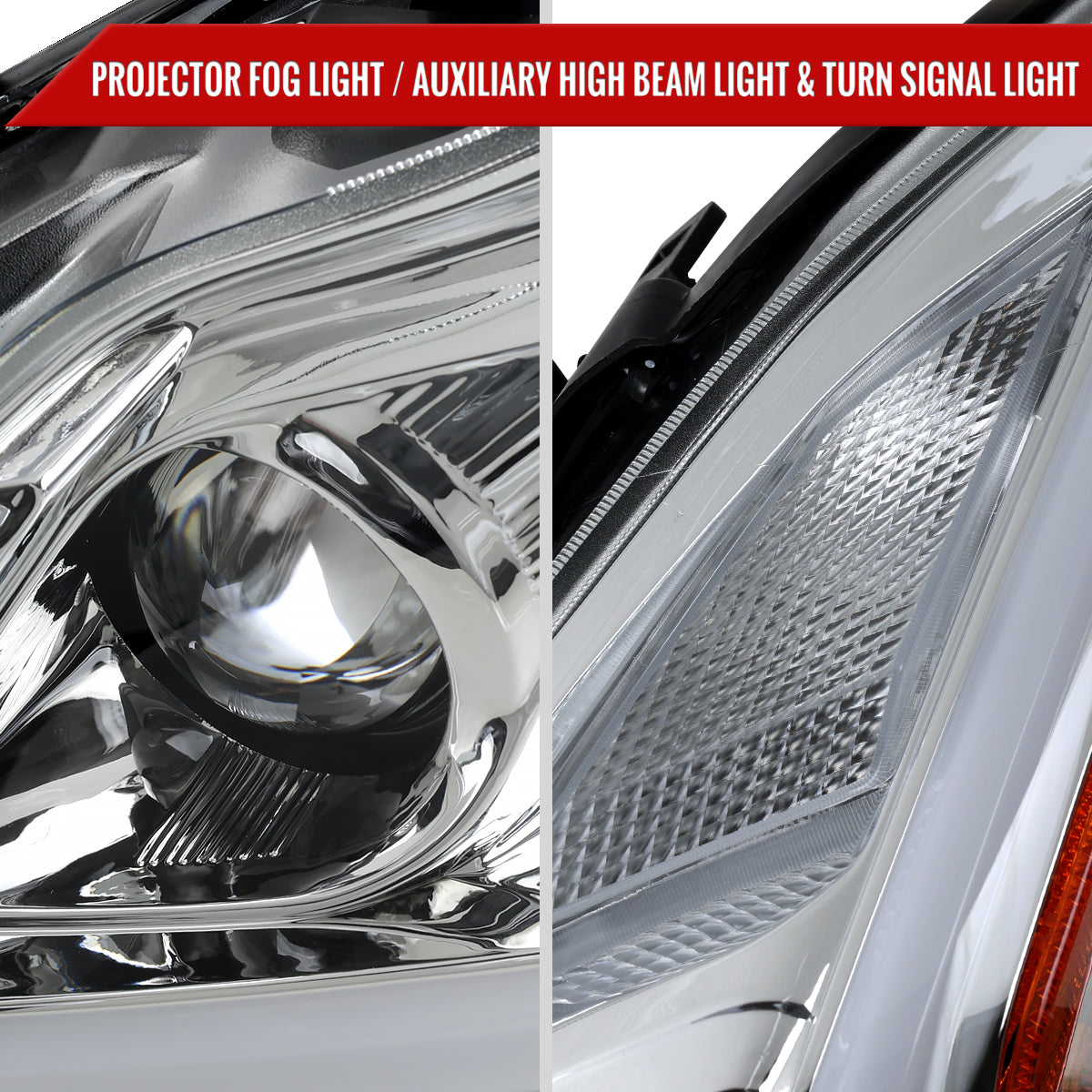 Spec-D 08-13 G37/14-15 Q60 2DR Headlights Sequential LED Clear