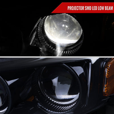 Spec-D 14-16 Lexus IS250 IS350 Projector Headlights Black/Smoked