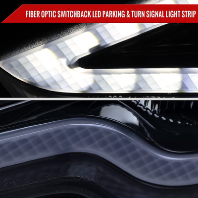 Spec-D 14-16 Lexus IS250 IS350 Projector Headlights Black/Smoked