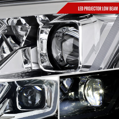 Spec-D 19-24 Chevy Malibu Full LED Sequential Headlights Chrome