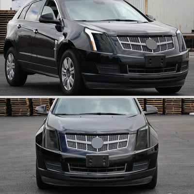 Spec-D 10-16 Cadillac SRX Projector Headlights SEQ LED Black/Smoked