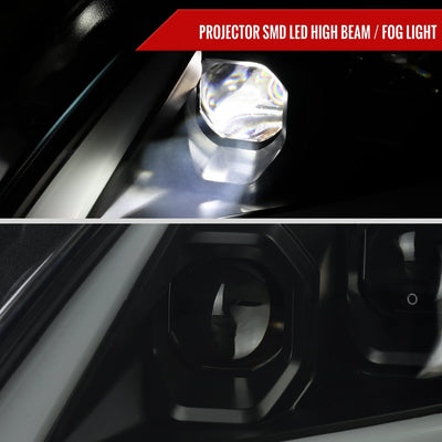 Spec-D 08-15 Infiniti G37/Q60 Coupe Headlights LED Sequential Smoked
