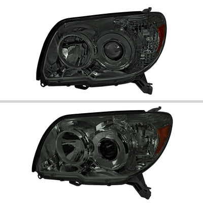 Spec-D 06-09 4Runner SR5 Ltd Projector Headlights Chrome/Smoked Lens