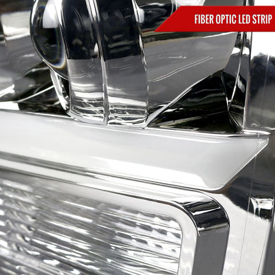 Spec-D 07-13 Avalanche 07-14 Tahoe/Suburban C-Bar Headlights Chrome