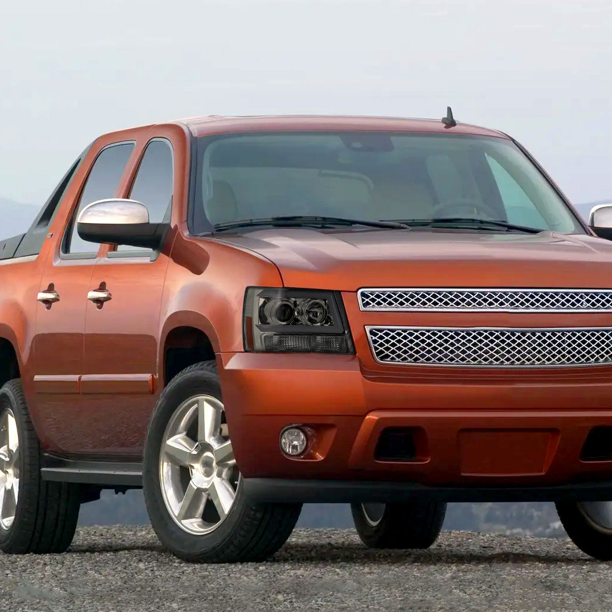 Spec-D 07-13 Avalanche 07-14 Tahoe Suburban Headlights Smoked