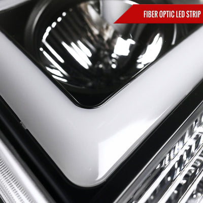 Spec-D 07-13 Avalanche 07-14 Tahoe Suburban Projector Headlights Black
