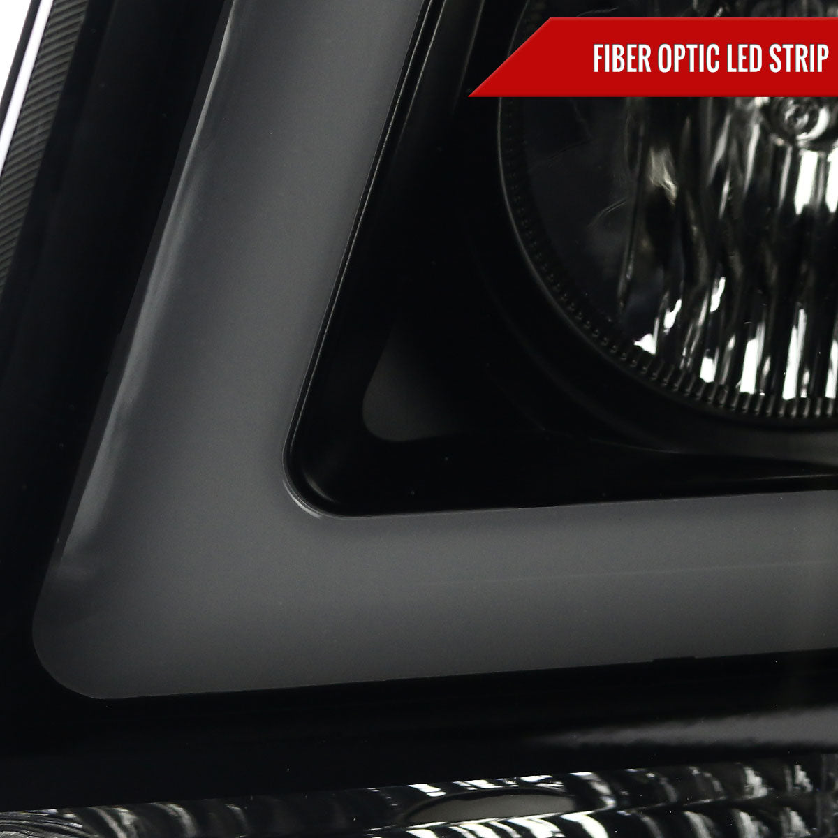 Spec-D 07-13 Avalanche 07-14 Tahoe Suburban Headlights Black/Smoked